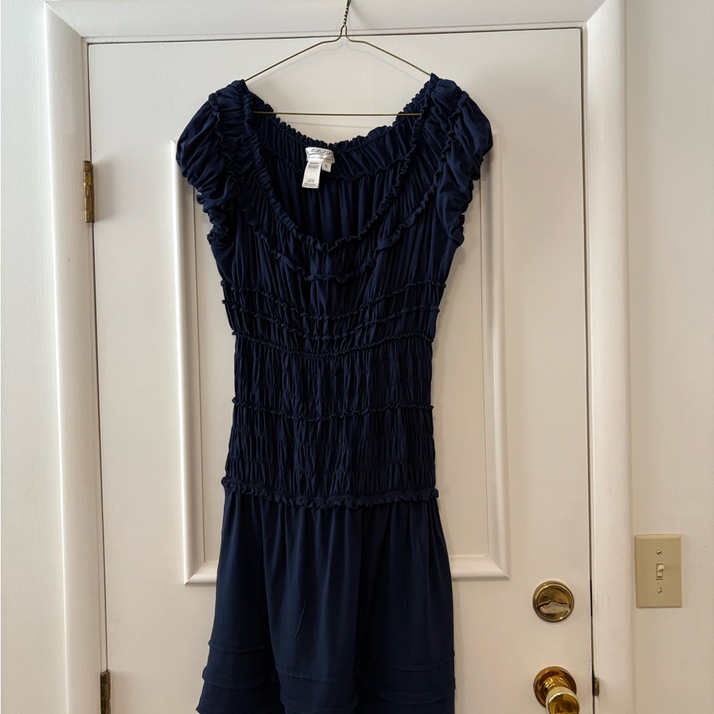 Elegant Navy Blue Dress by Max Studio Specialty Products NWOT